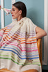 Flamingo Style Fine Wool Silk Stripe